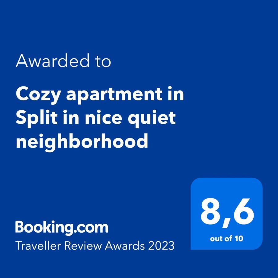 Cozy Apartment In Split In Nice Quiet Neighborhood المظهر الخارجي الصورة